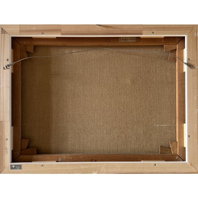 Willy Friedrich Burger, Alpweg Mit Dent Blanche, 1950s, Oil on Canvas, Framed For Sale - Image 8 of 10