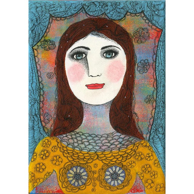 Claudine Loquen is a French artist born in 1965 who lives & works in Paris, France. She depicts portraits, especially...