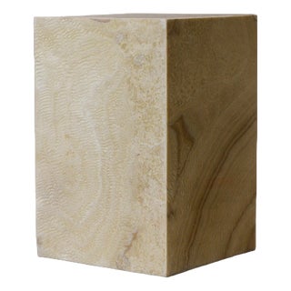 Sculptural Side Table in Onyx For Sale