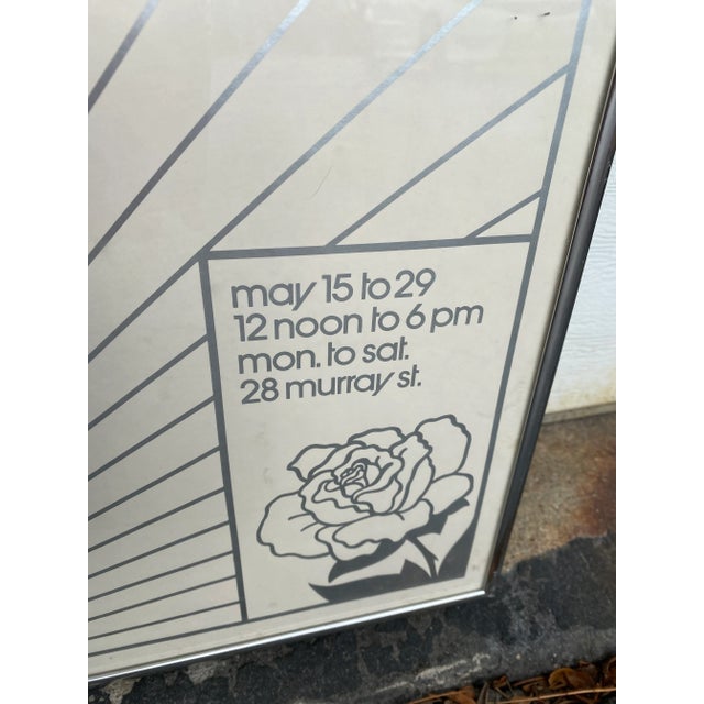 Paper 1970s Pop Art Exhibition Poster by Neville Smith, Framed For Sale - Image 7 of 13