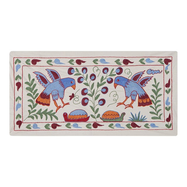 Suzani Pictorial Wall Decor For Sale