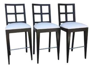 Berman-Rosetti Bar Stools- Set of 3