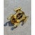 Vintage Wire Wrapped Jewel Frog Brooch For Sale - Image 11 of 12