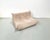 French Togo Two-Seater Sofa in Beige Corduroy by Michel Ducaroy for Ligne Roset, 1970s For Sale - Image 6 of 10