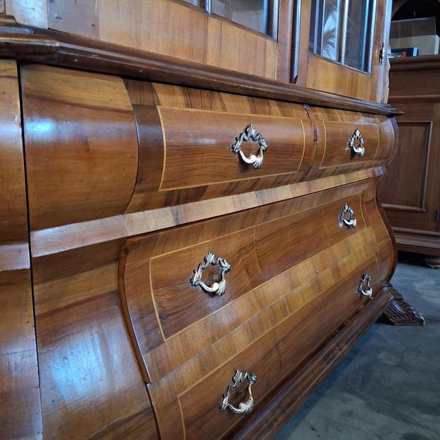 Metal Large Baroque Dutch Display Cabinet, 1970s For Sale - Image 7 of 18