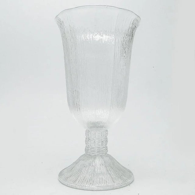 Postmodern Vase from Ząbkowice Glassworks, Former Czechoslovakia, 1970s For Sale - Image 4 of 6