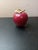 GORGEOUS Alabaster 4" Red Apple Paperweight From Italy This beautiful Alabaster paperweight in the shape of a red apple is...
