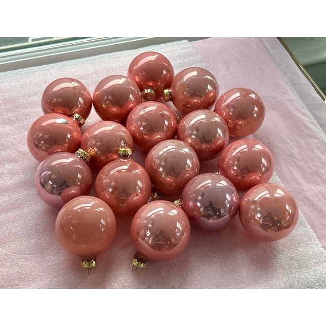 1960s Vintage Glass Ornaments - Set of 18 For Sale - Image 5 of 5