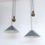 Aggregato Pendant Light by Enzo Mari for Artemide, 1976, in Very Good conditions. Designed 1970 to 1979 This piece has an...