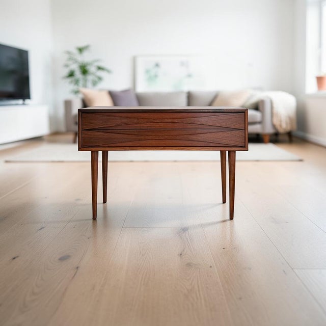 Brown Rosewood Chest of Drawers from Niels Clausen, Denmark, 1960s For Sale - Image 8 of 11