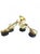 1990s Vintage Cast Metal Musical Instrument Place Card Holders - Set of 4 For Sale - Image 4 of 7