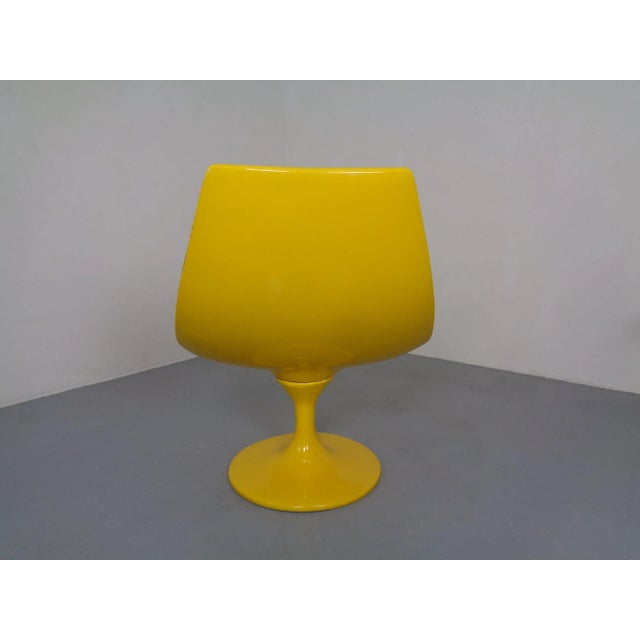 Italian Fiberglass Swivel Chair, 1960s For Sale - Image 13 of 18