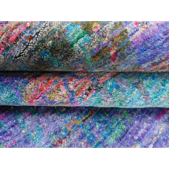 Hand Knotted Silk Rug. 8'x 10' For Sale - Image 16 of 18