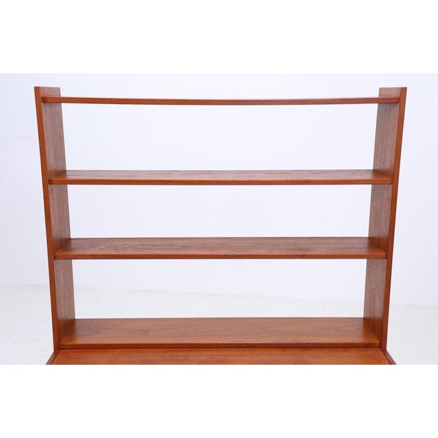 Vintage Teak Bookcase in Wood, 1960s For Sale - Image 6 of 18