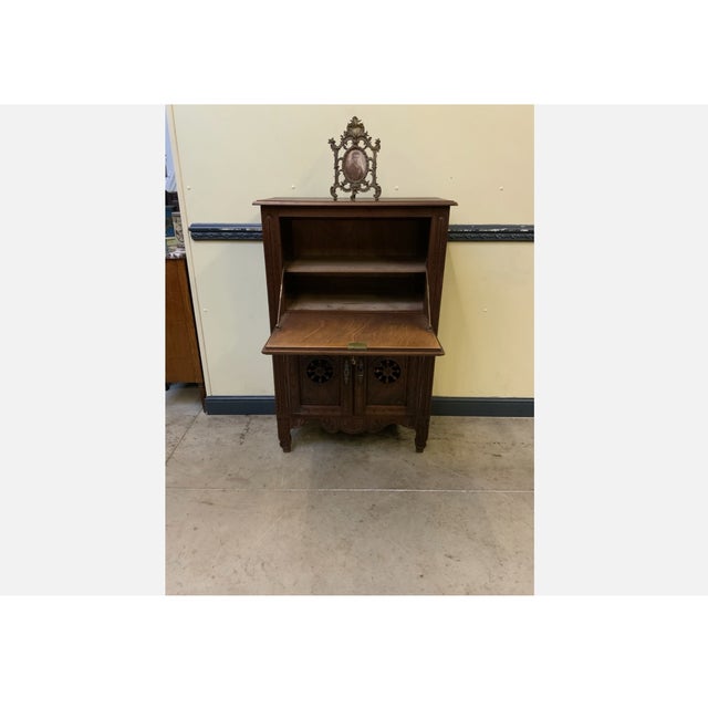 Antique Breton Bar Cabinet, Vertico, 1945 For Sale - Image 4 of 10