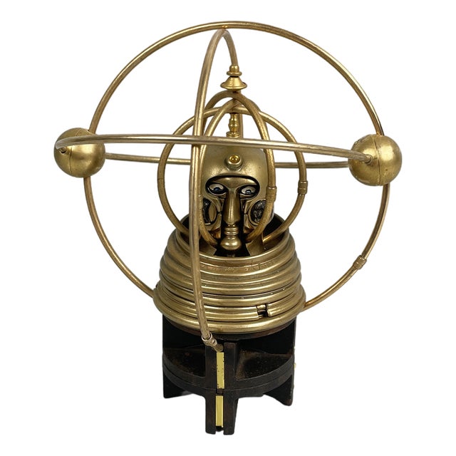 Miguel Berrocal, Spanish Sculpture of Astronaut, 1970s, Bronze For Sale