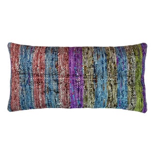 Vintage Turkish Kilim Cushion Cover, 1970s For Sale