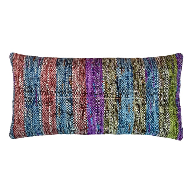 Vintage Turkish Kilim Cushion Cover, 1970s For Sale