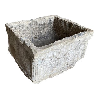 Roman Period Stone Basin - Sink For Sale
