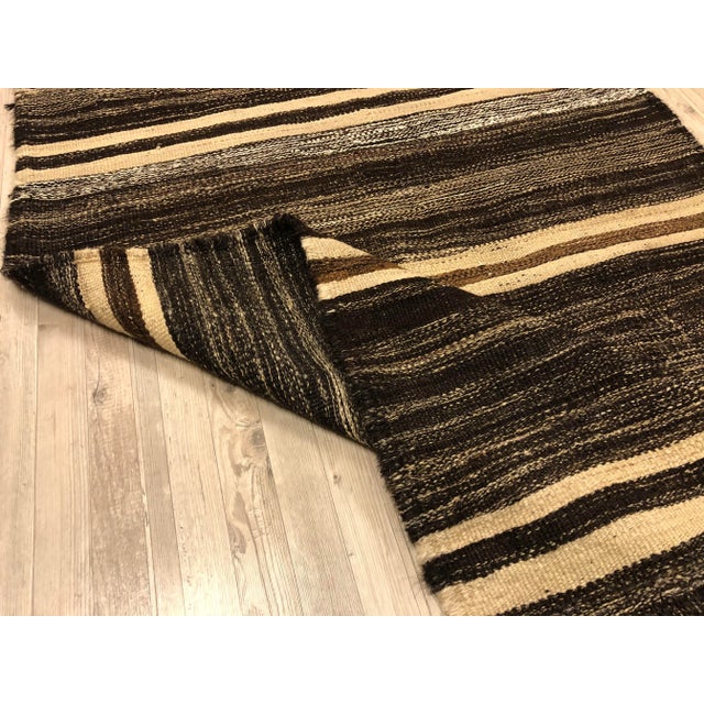 Turkish Handmade Tribal Runner-2’8’x9’1" For Sale - Image 4 of 11