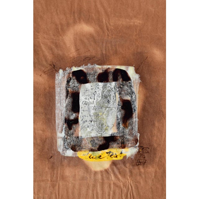 Klaus Neuper, Ohne Text, 1984, Cardboard and Mixed Media For Sale - Image 9 of 9