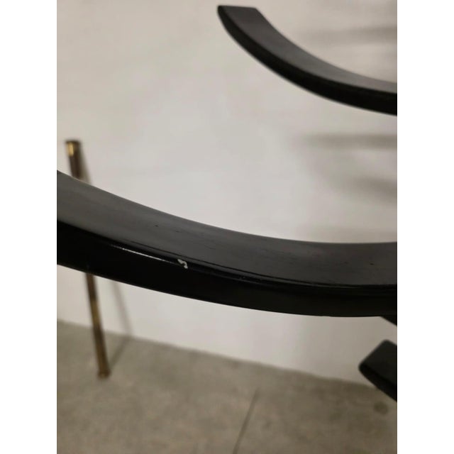 Black First Edition Renna Coat Hanger by Bruce Tippett for Gavina, 1965 For Sale - Image 8 of 11