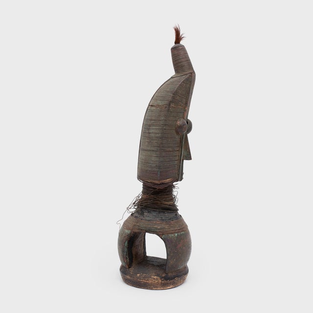 This compelling abstract form is attributed to the MaHongwe people in north Gabon, a subpopulation of the Kota in the same...