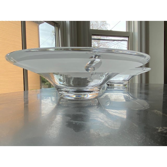 2000 - 2009 Decorative Glass Bowls (2) by Barbara Barry for Baker Furniture - Vintage Early 2000s For Sale - Image 5 of 9