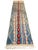 Textile Vintage Moroccan Wool Runner 2'6 X 9'8 For Sale - Image 7 of 10