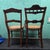 Pair of Vintage Wooden Chairs With Wicker Seats For Sale - Image 14 of 14