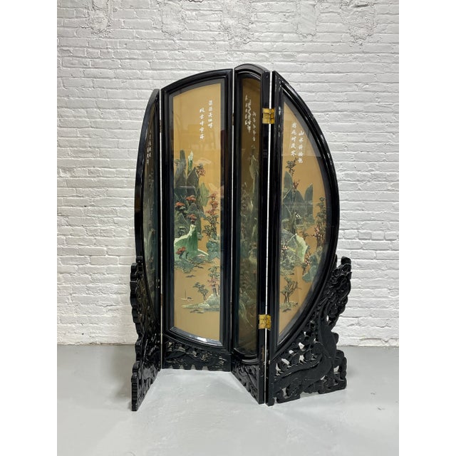 背景ボード　antique room Antique Asian Room Divider / Screen | Chairish