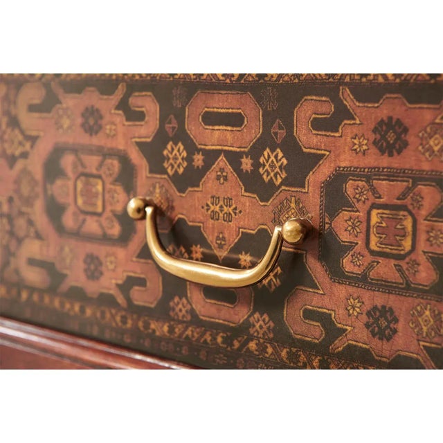 Georgian Decoupage End Table For Sale In Greensboro - Image 6 of 7