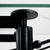 Black Washington Glass Console Table by Jean-Michel Wilmotte, 1980s For Sale - Image 8 of 14