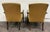 Vintage Mid Century Modern MCM Needlepoint Armchairs - Pair For Sale - Image 10 of 13