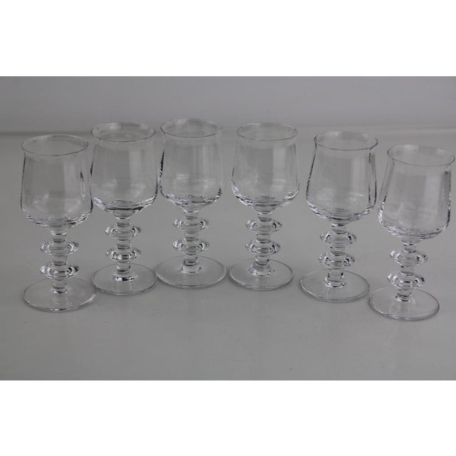 Glass Liqueur Glasses from Riedel, Tyrol, 1960s, Set of 6 For Sale - Image 7 of 8