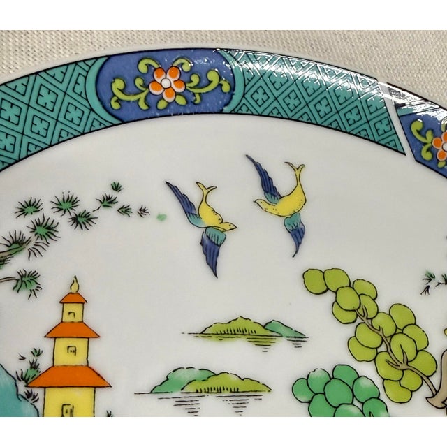 Vintage Chinese Garden Taste Setter by Sigma Set - 8pcs For Sale In Houston - Image 6 of 12
