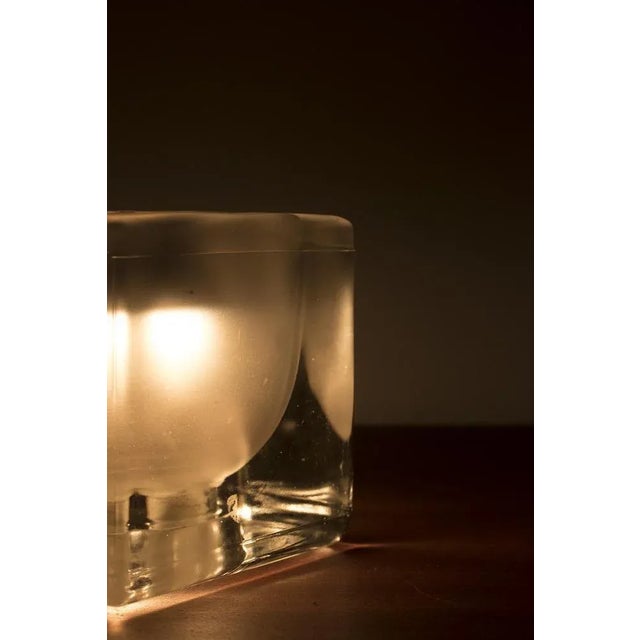 Glass Table Lamp from Putzler For Sale - Image 8 of 10