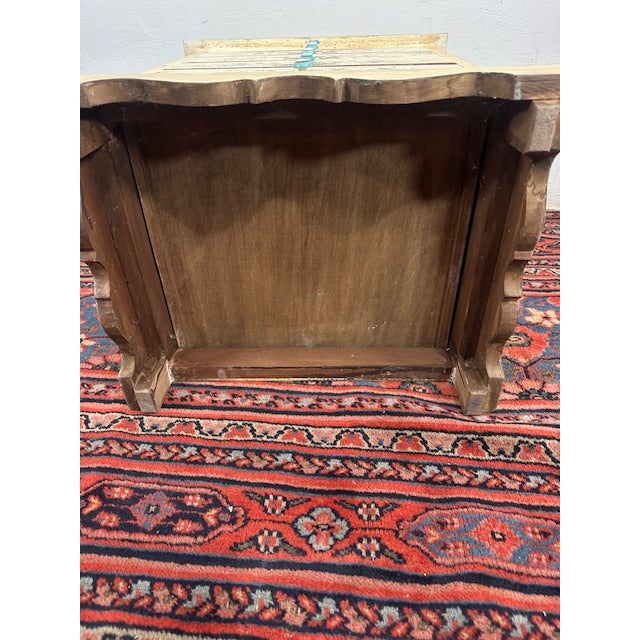 1990s Beautiful 5 Drawer Hand Painted Chest For Sale - Image 9 of 11