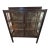 Mission Style Vintage Display Cabinet For Sale