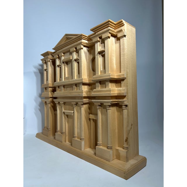 Elevate your study or library with this striking, large-scale neoclassical wall maquette by Architectural Heritage....