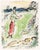 Marc Chagall, Athena Puts Odysseus to Sleep from Odyssey, 1989, Lithograph For Sale