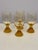 Lenox Vintage 1970s Tempo Buttercup Yellow Glasses, Set of Four For Sale - Image 9 of 12