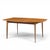 Brown Broyhill Brasilia Mid Century Walnut Expanding Dining Table With 1 Leaf For Sale - Image 8 of 10