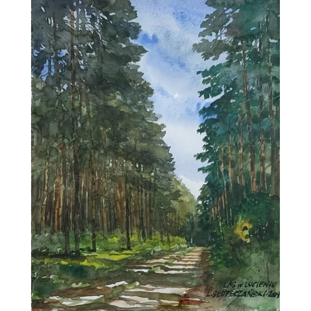 Ludomir Slupeczanski, Woods in Lucien, 2004 For Sale - Image 6 of 6