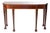 Baker Mahogany Neoclassical Style Paw Foot Console Table For Sale