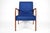 Armchair Model 04-B in Blue Velvet, 1960 For Sale - Image 9 of 14
