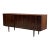 Dyrlund Danish Modern Rosewood Triple Sliding Door Sideboard For Sale