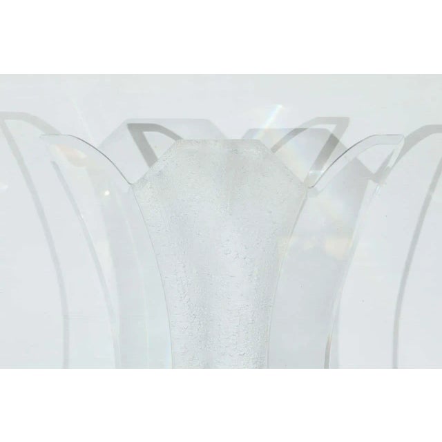 1970s Lucite Dining Chairs - Set of 6 For Sale - Image 4 of 9