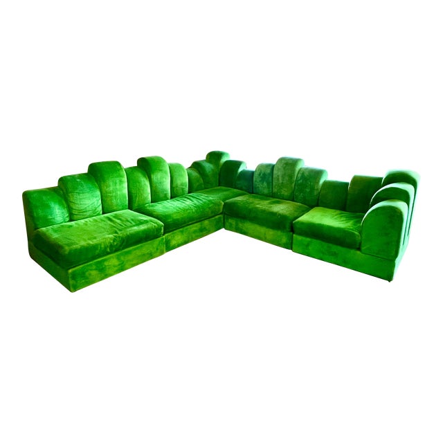 Certified Adrian Pearsall “Finger” Sectional Chairish