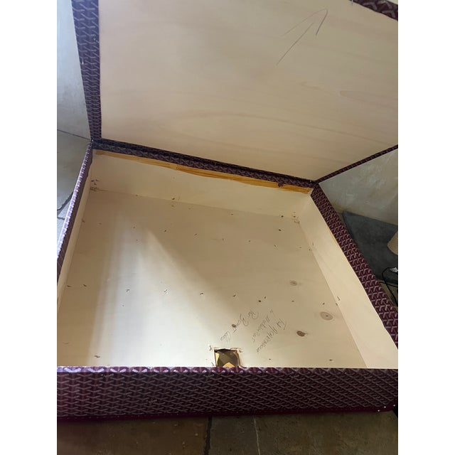 Goyard Hand-Painted Store Display, Wood, French Provincial, 2005 For Sale - Image 17 of 18